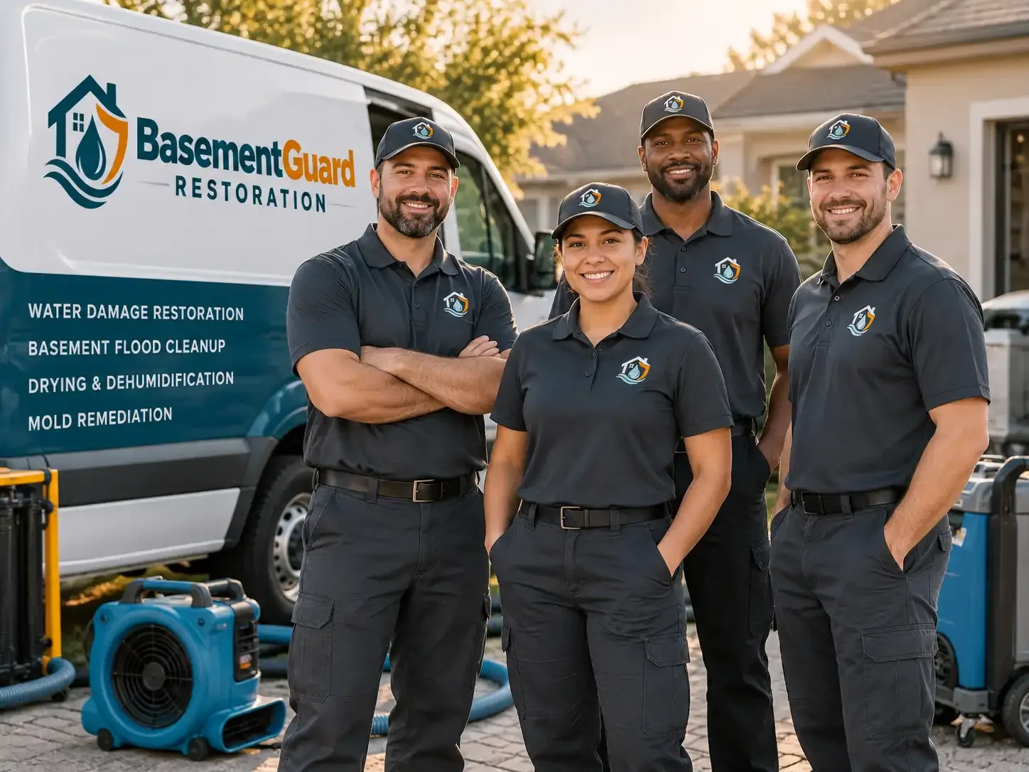 Basement Water Damage Restoration company in Dante, SD